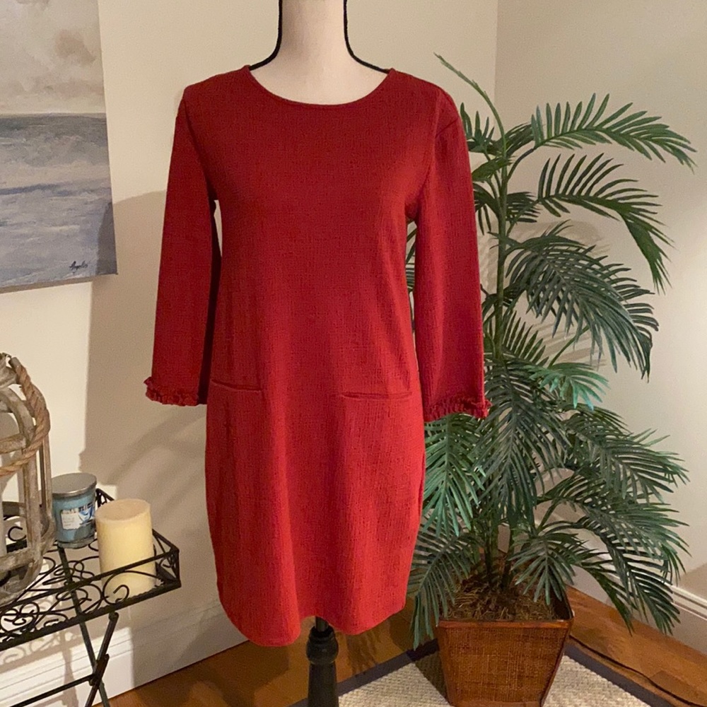 Cynthia Rowley 3/4 Length Sleeve Dress